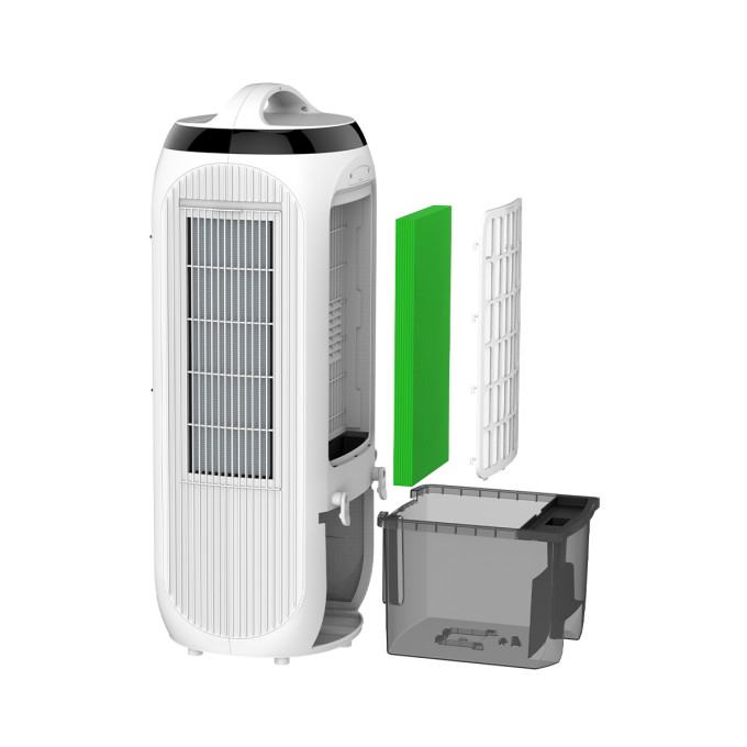 Ochlazovač vzduchu, čistička vzduchu, zvlhčovač a ventilátor AERIUM TotalCare 4in1 H13WIFI Ochlazovač vzduchu, čistička vzduchu, zvlhčovač a ventilátor AERIUM TotalCare 4in1 H13WIFI